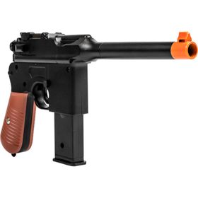Pistola De Airsoft Pressão Mauser Metal V10 C96 Spring Rossi