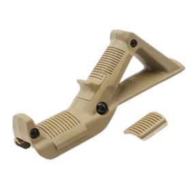 Front Grip 45 graus airsoft - Trilho 20mm - AEG Tan