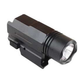 Lanterna Tática Metal Para Pistola Com Trilho 20mm