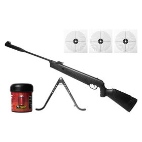 CARABINA PRESSÃO NITRO QGK EKOL ULTIMATE 4,5MM +FIREFLY+ALVO