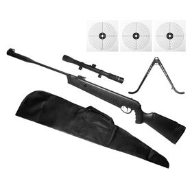 CARABINA PRESSÃO NITRO EKOL ULTIMATE 4,5MM +CAPA+LUNETA+ALVO