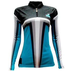 Camiseta de Pesca Sublimada King Brasil Manga Longa Proteção UV50+