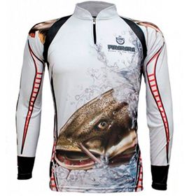 CAMISETA KING BRASIL DE PESCA MANGA LONGA