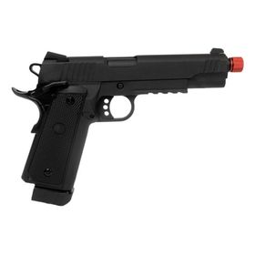 Pistola Airsoft 1911 Hi-Capa Black Ops GBB 6mm - Rossi