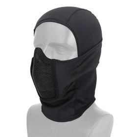Mascara Telada com Balaclava Proteção Tático Airsoft Preta