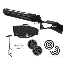 Carabina PCP Rossi R8 Short 6,35mm Big Bore + Bomba + Itens