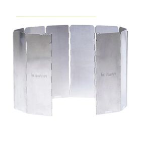 Protetor de Vento para fogareiro 10 Placas de Alumínio Hawap