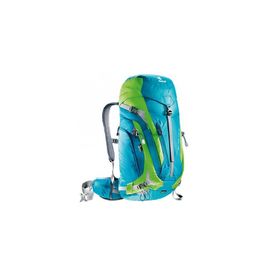 Mochila Act Trail Pro 34 Lts Azul/verde - Deuter