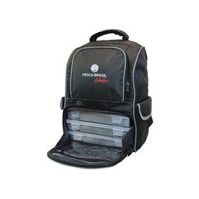 Mochila de pesca Fishing Bag 30L + 3 estojos Pesca Brasil