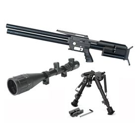 Carabina PCP Artemis MAX 1 HP 5.5 FXR+ Luneta 6-24x50 + Bipe