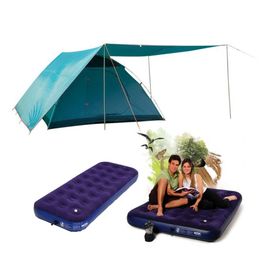 Barraca Camping Gt 5/6savanah 2500mm Nkt + Kit Colchão Infla
