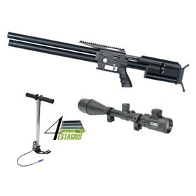 Carabina PCP Artemis MAX 1 HP 5.5 + Luneta 6-24x50 + Bomba