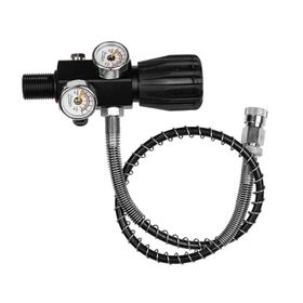 Estação recarga e torneira scuba PCP 300bar rosca M18X1.5