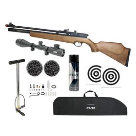 Carabina PCP Rossi Dione VR 5,5+ Luneta 4-16x50 + Acessórios