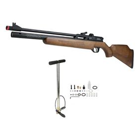 Carabina de Pressão PCP Rossi Dione VR madeira 5,5+Bomba