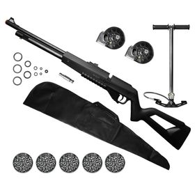 CARABINA AIRGUN PCP G850 5,5MM QGK+CAPA+5 CHUMBINHOS+BOMBA