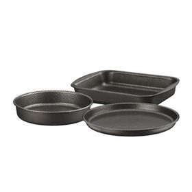 Jogo Assadeiras 3 Pçs Paris Aluminio Antiaderente Tramontina