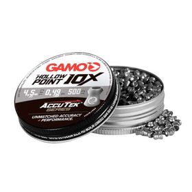 Chumbinho Gamo Hollow Point 10X Accu Tek Series 4,5mm 7,5gr