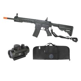 Rifle Airsoft M4a1 Ris 6mm Cm515 + Itens