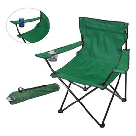 Cadeira Dobrável Camping Pesca Praia Com Porta Copo - Kala