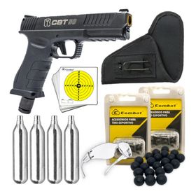 Marcador Pistola Paintball CBT-50 .50 Combo Completo