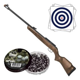 Carabina Pressão Gamo Hunter 440-AS IGT 5,5mm + Chumbinho 5,5mm