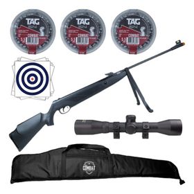 Carabina Pressão Major 5,5mm Ekol + Combo Completo