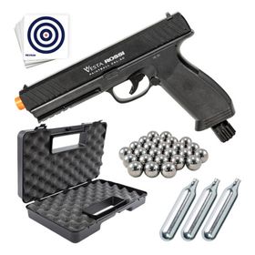 Pistola De Pressão .50 Vesta Co2 Forte - Kit Completo