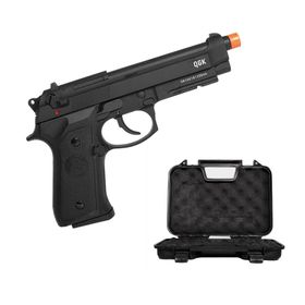 Pistola De Airsoft Gbb Blowback 92 Fm Full Metal 6mm Qgk
