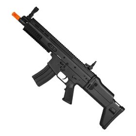 Rifle De Airsoft Elétrico Qgk Aeg Sc-l Bk Full Metal 6mm
