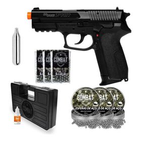 Pistola Sig Sauer Sp2022 Slide Metal Co2 + Maleta E Brindes