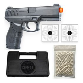 Pistola Airsoft Rossi Pt 24/7 V310 Vigor Pt24/7 Com Maleta