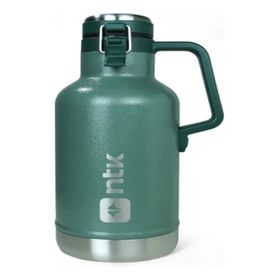 Garrafa Térmica Growler Aço Inox Parede Dupla 1,9 Litros - Verde