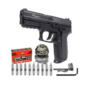 Pistola Pressão Sig Sauer Sp2022 4,5 + 10 Co2 + Esferas Aço