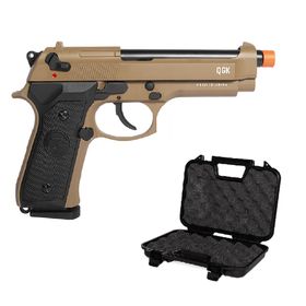 Pistola Airsoft Gbb 92 TN Full Metal Blowback 6mm - Qgk