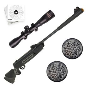 Carabina Hatsan Striker 1000s 5,5mm Mola + Luneta 4x32 Rossi