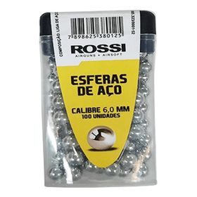 Esferas 6mm Aço 100un - ROSSI