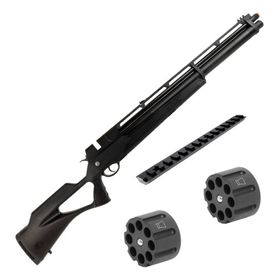 Carabina Pressão Pcp Rossi R8 Black Standard 5,5mm Cal .22