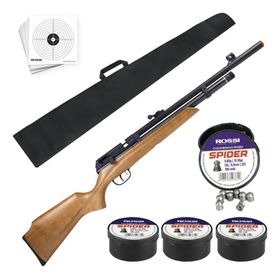 Carabina PCP Beeman Raider 1331 Madeira 5,5mm + Combo