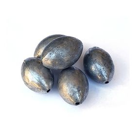 Pacote De Chumbadas Tipo Oliva 30,5g - Nº 4 - 10 Unidades