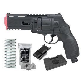 Revólver CO2 HDR T4F .50 GEN2 + Munição Strike Fury + Itens