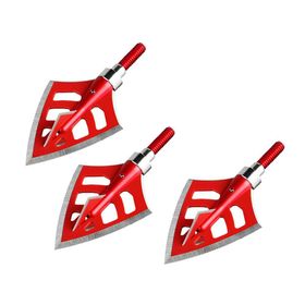 Kit Ponteira de Seta 3 laminas para flecha F-13 Artemis