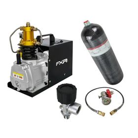 Compressor PCP e Scuba até 4500PSI 300Bar + Kit Scuba 6,8L