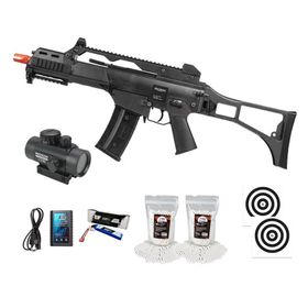 Rifle Airsoft AEG Neptune G36 6mm + Kit