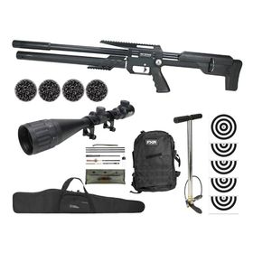 Carabina PCP M60 Bull Pup 5.5 Slayer Black + Acessórios