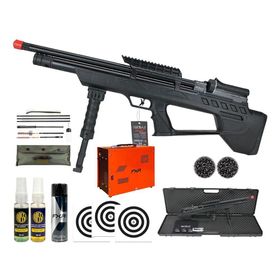 Carabina PCP ELF S 5,5 Niksan + Compressor 2 Coolers + Itens