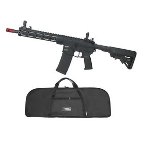 Rifle Airsoft AEG AR15 Neptune 10" Plus Gatilho ETU + Capa