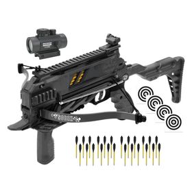 Balestra/Besta MK-TCS3-BK 80 lbs carregador 7 setas+ Kit