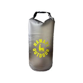 Saco Estanque Hawapi 20L Cinza - Impermeável, camping, trilh