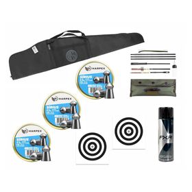 Capa Almofadada Rossi + Kit Chumbo 4,5 Harpex + Acessórios